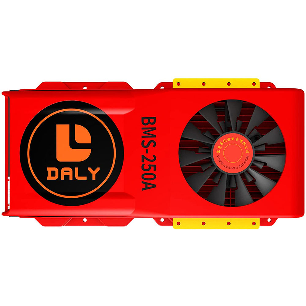 Daly smart bms Li-ion 10S 36V 250A bluetooth BMS FAN board rd 52 130 235