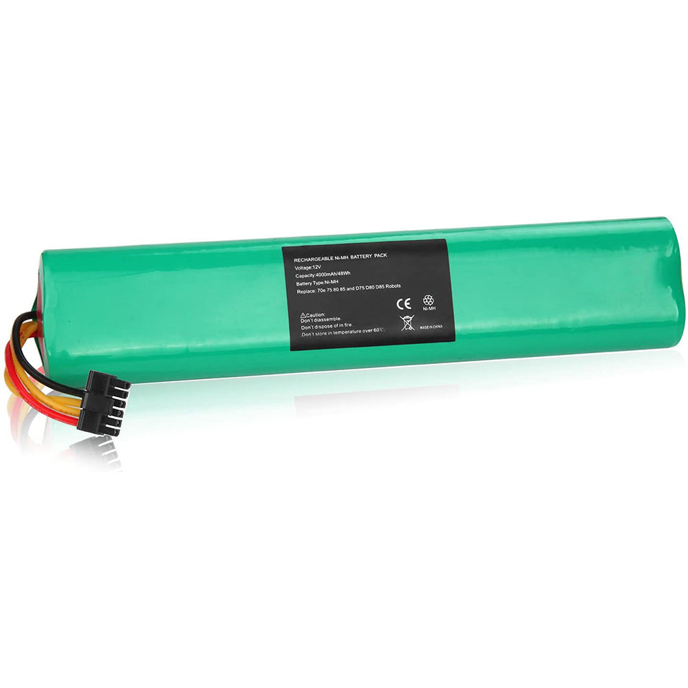12V 4000mAh Ni-MH 배터리 팩 - Neato Botvac 시리즈 및 Botvac D 시리즈 70e 75 80 85 D75 D80 D85 로봇 청소기