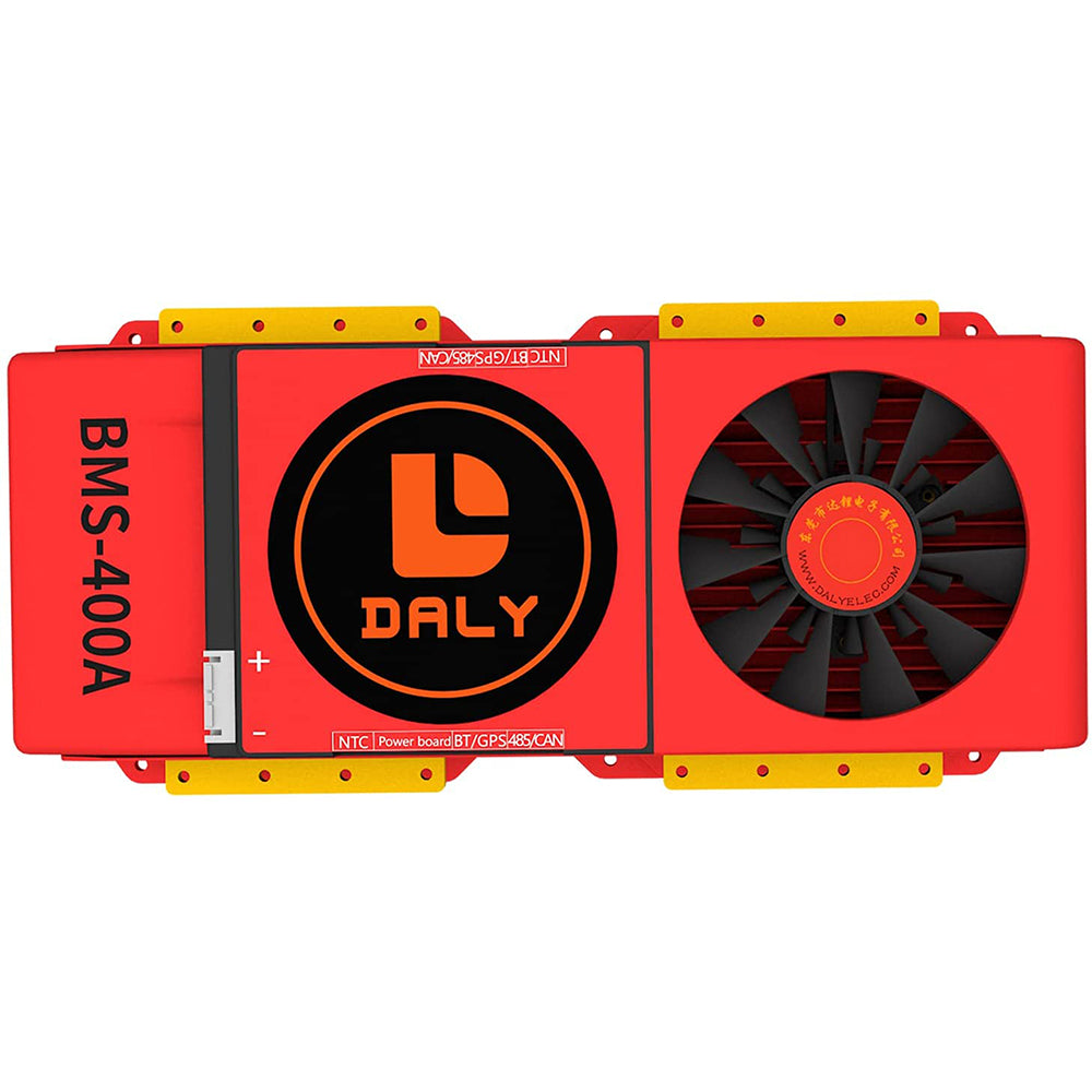 Daly smart bms Li-ion 10S 36V 400A bluetooth BMS FAN board 52 130 257