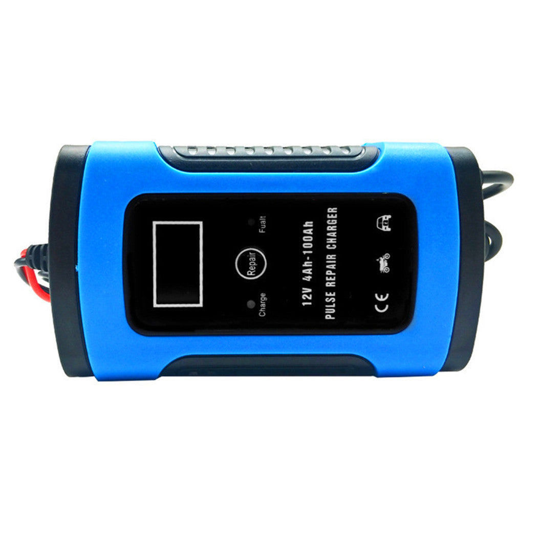 12V 6A バッテリーチャージャー 自動監視スマート充電器 自動車用鉛蓄電池対応