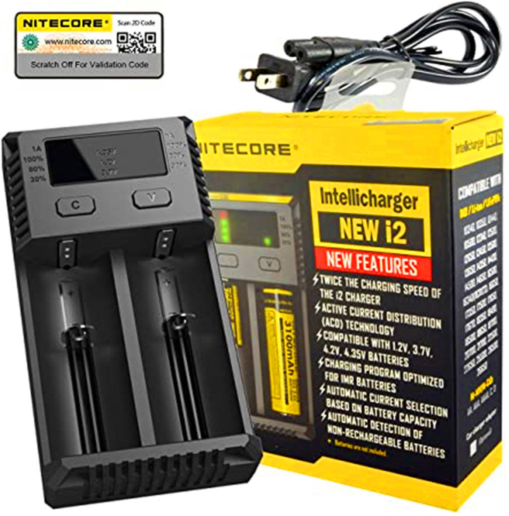Nitecore PS Hunters New i2, 8 W, 240 V, Black