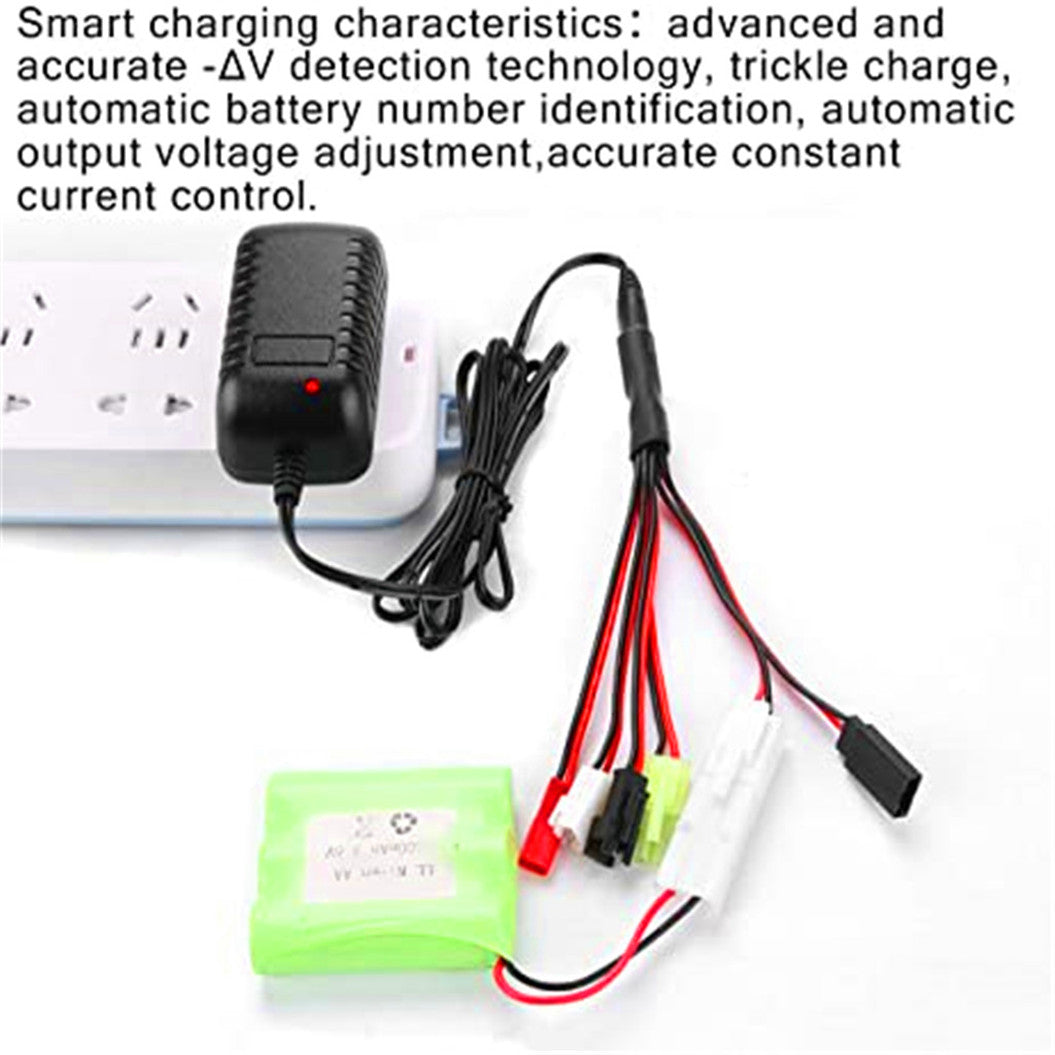 Chargeur Airsoft pour voiture RC 2-10s / bateau RC / avion RC / drone (Standard Tamiya / Mini Tamiya / SM 2P / JST / HuanQi)