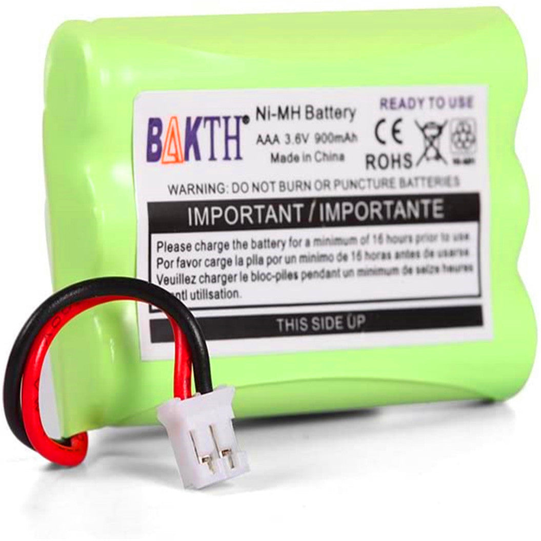 3.6V 900mAh Ni-MH 배터리 Motorola용 (MBP33S, MBP36 최신 800mAh 버전과 호환되지 않음)
