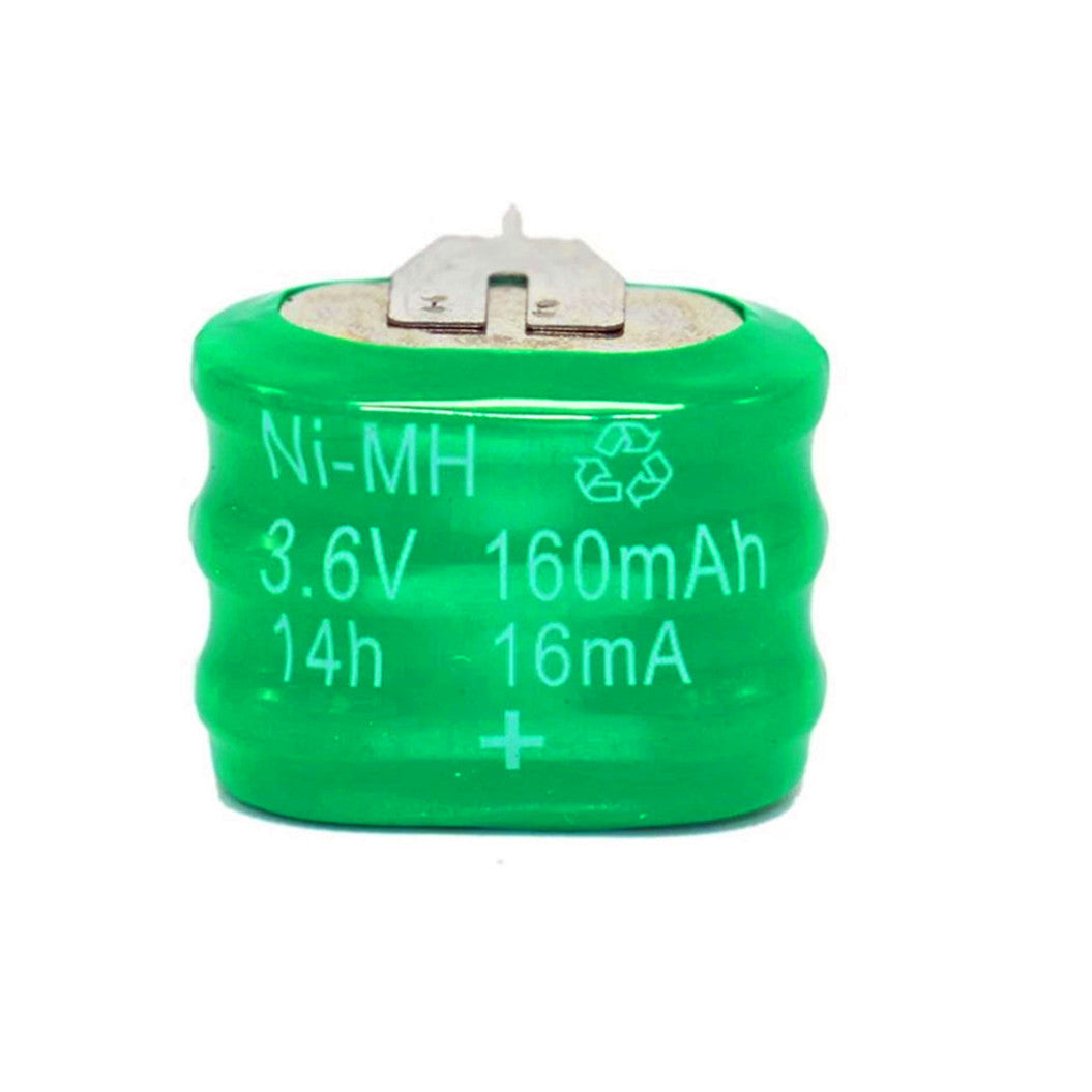 3 pieces Ni-MH button batteries 3.6V 160MAH for the PLC data backup power supply