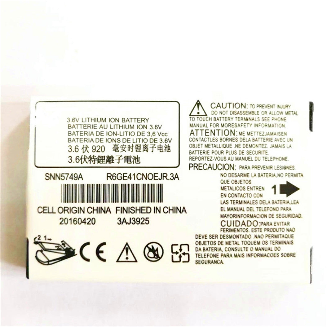 Bateria Substituta 3.6V SNN5749A para Motorola C117, C118, C155, C139, C115, C113, C116, C157