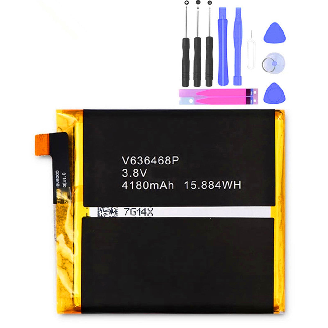 4180mAh V636468P replacement battery for Blackview BV8000 / BV8000 Pro smartphone battery