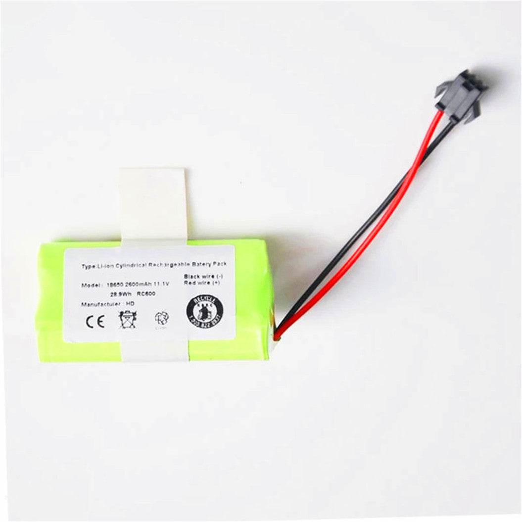 Bateria 18650 Li-Ion 11.1V 2600mAh para Cobos Deebot Deepoo CEN330 CEN331
