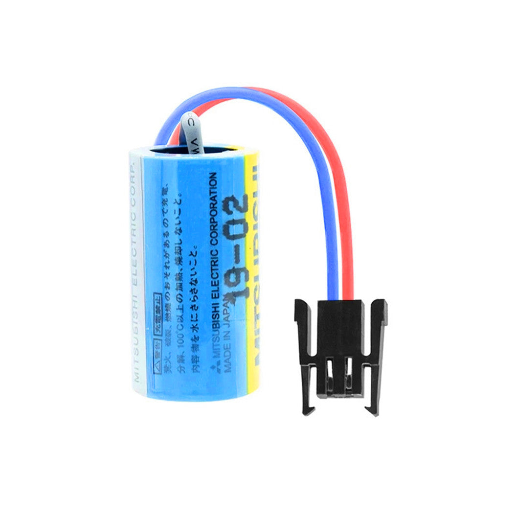 3.6V 1700mAh lithium-ion battery for Mitsubishi ER17330V MR-BAT CNC machine tool server 2-wire connector