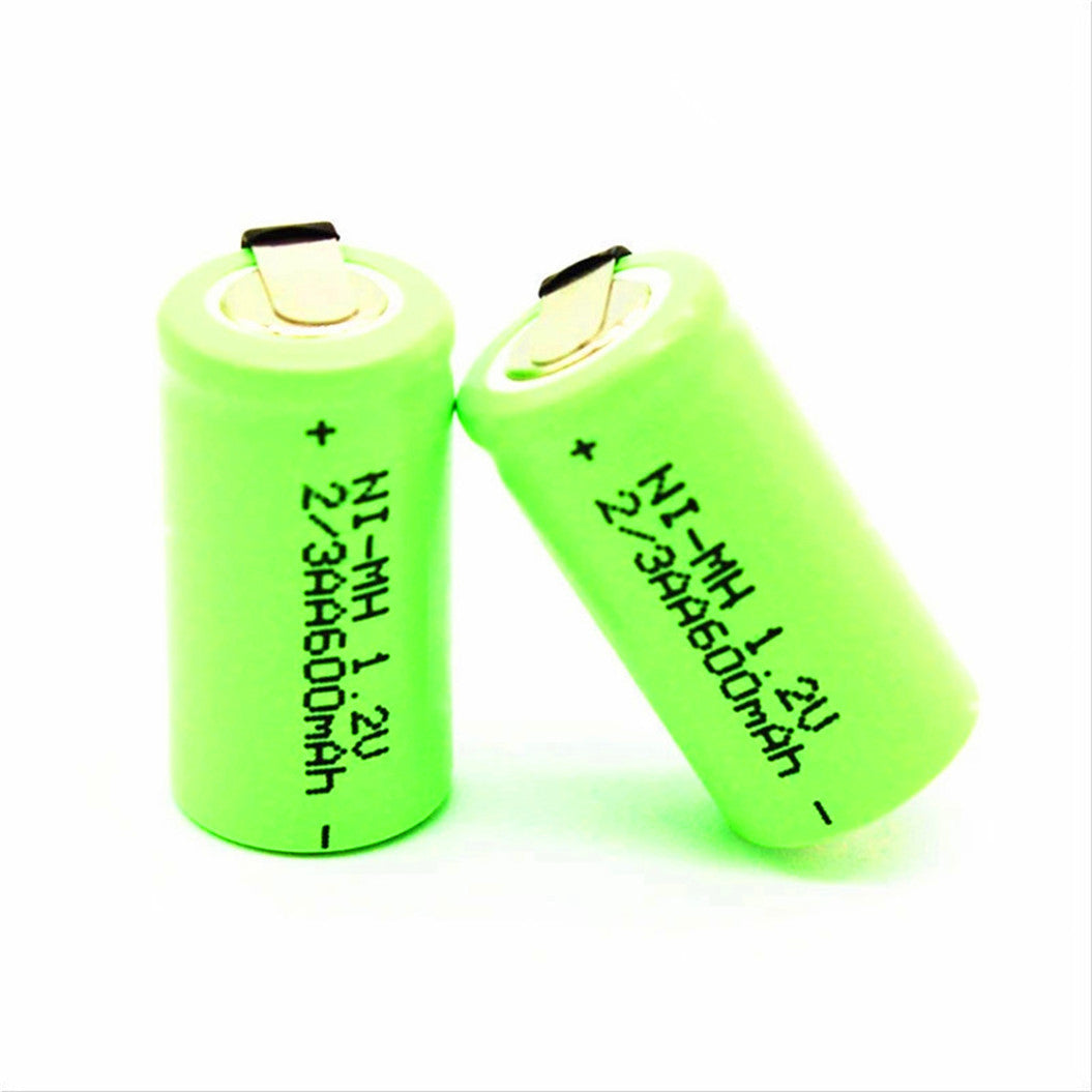 8 piezas de batería de 1,2 V 600 mAh Ni-Cd nicd para batería azul