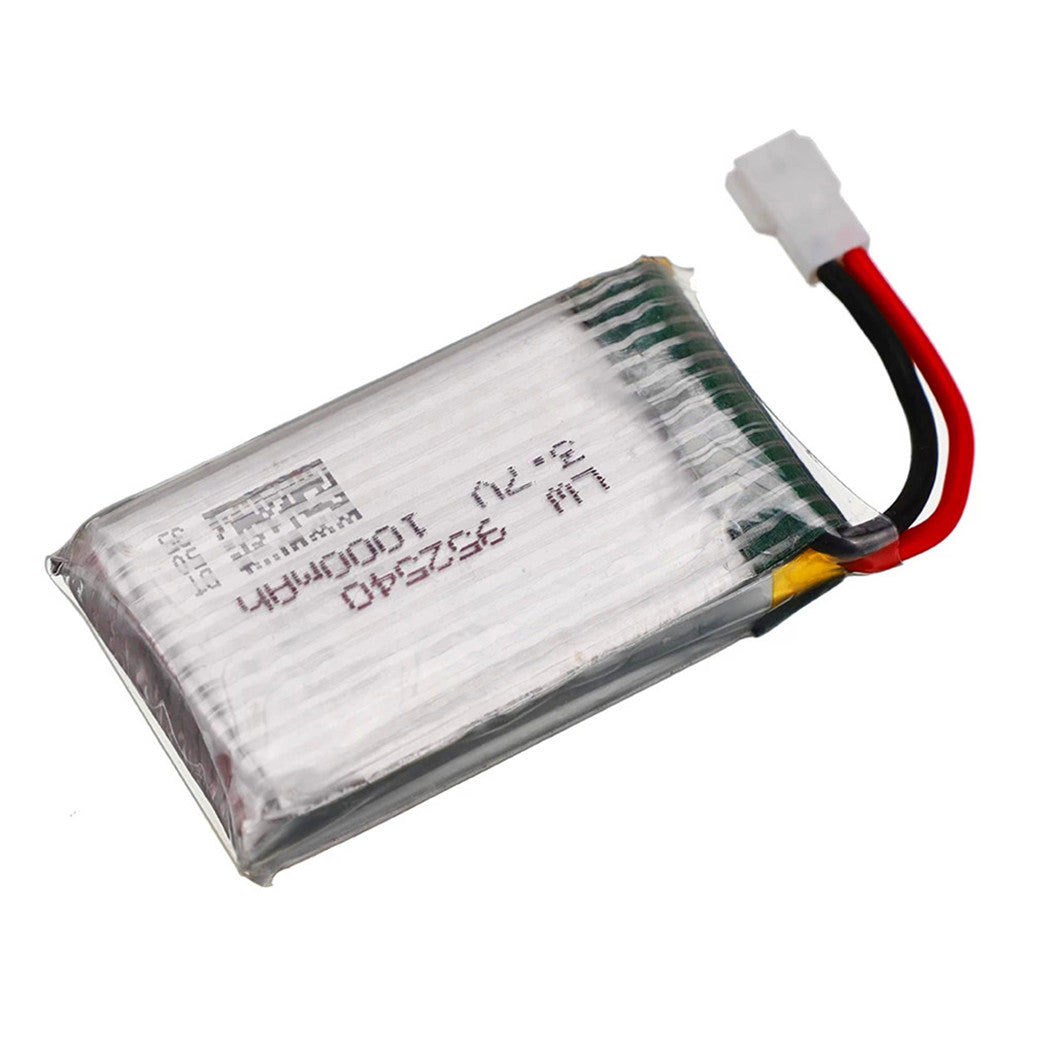 2pcs 3.7V 1000mAh 25c Lithium Battery 952540 for Syma X5C X5S X5SWH5C CX-30 Remote Control Quadcopter Spare Parts