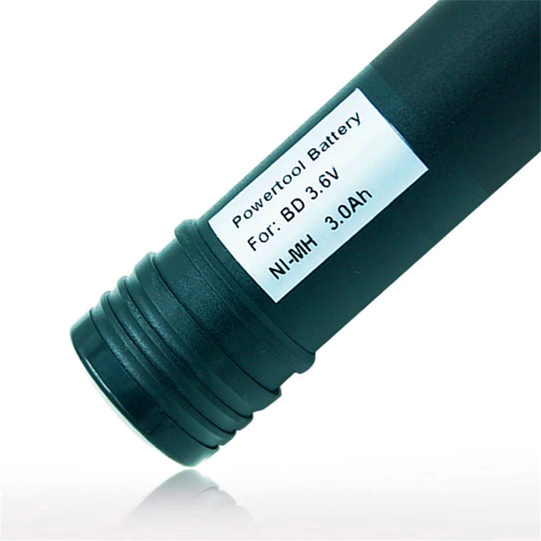 Batterie lithium-ion 3,6 V 3000 mAh pour Black and Decker VP100, VP100C