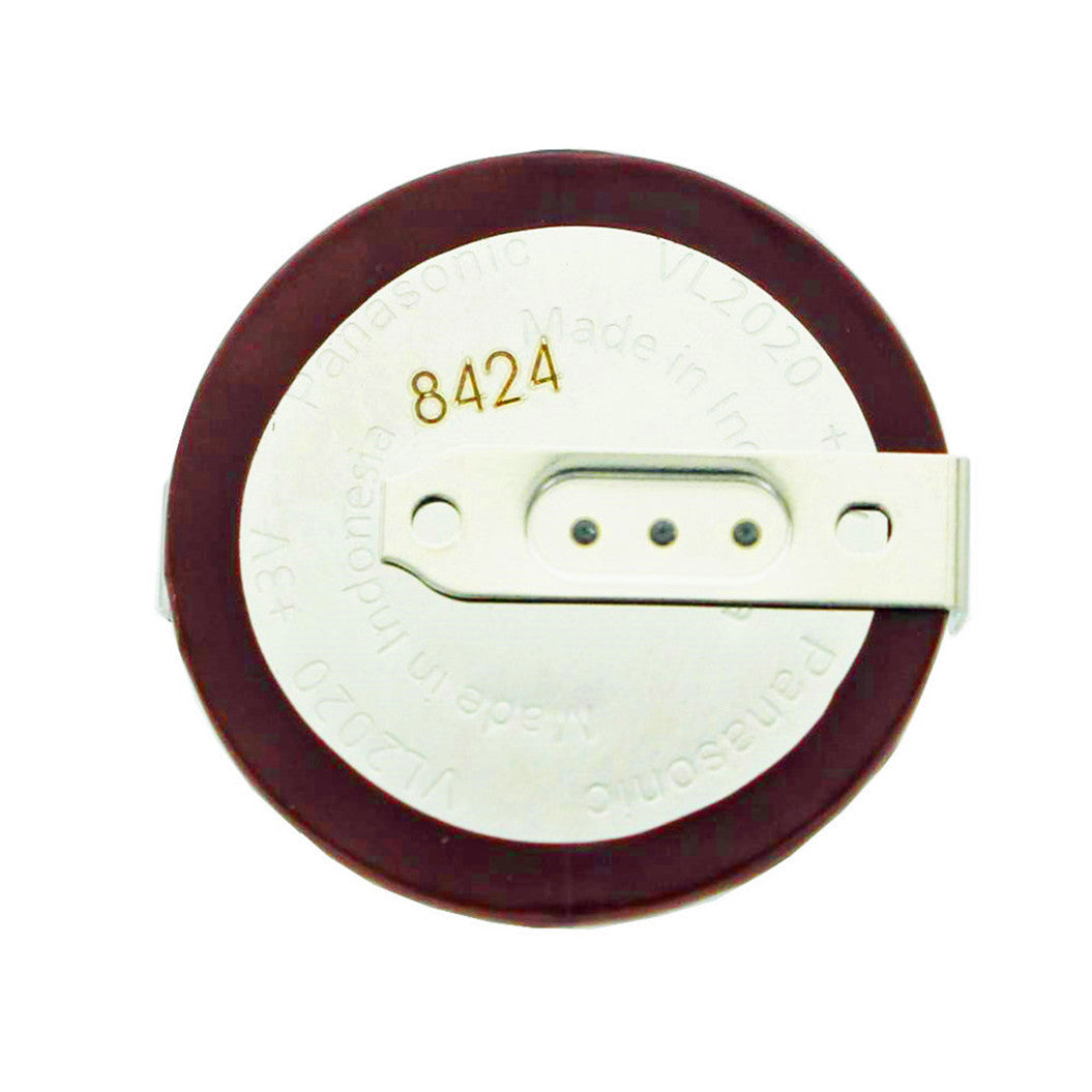 Bateria de Botão VL2020-1HF de Lítio Vanádio 3.0V 20mAh Recarregável