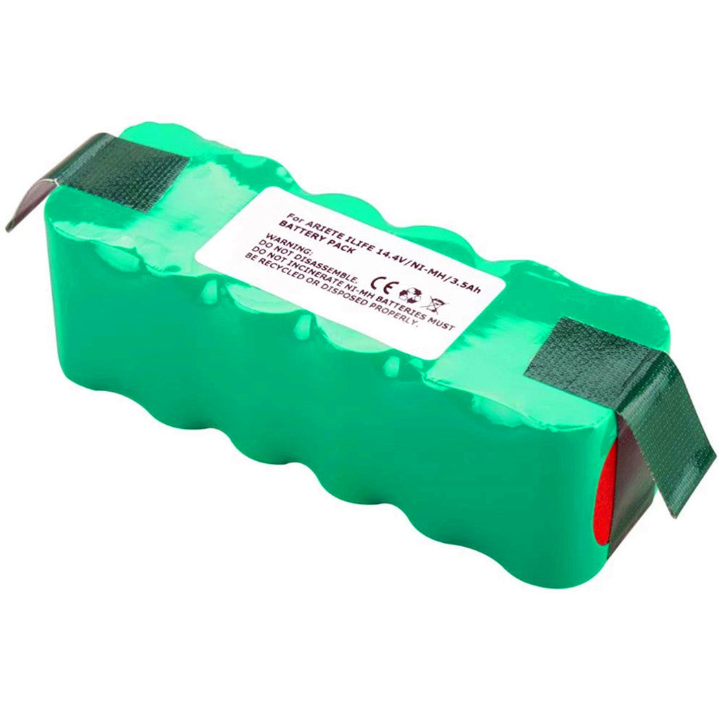 Batería de litio de 14,4 V y 3500 mAh para aspiradoras robot KT504 Haier T322 T325, Panda X500 X580, Cobos Mirror CR120 y Dibea X500