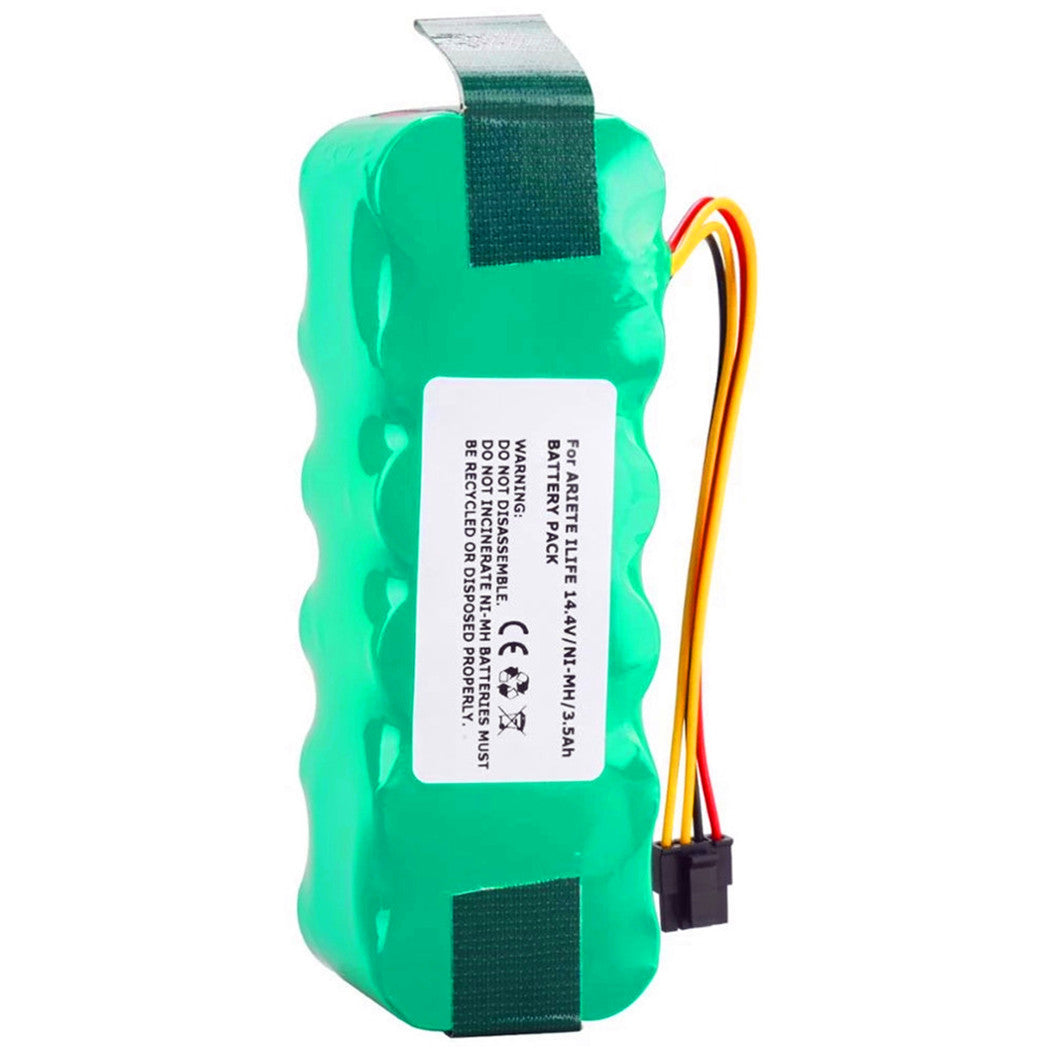 Batería de litio de 14,4 V y 3500 mAh para aspiradoras robot KT504 Haier T322 T325, Panda X500 X580, Cobos Mirror CR120 y Dibea X500