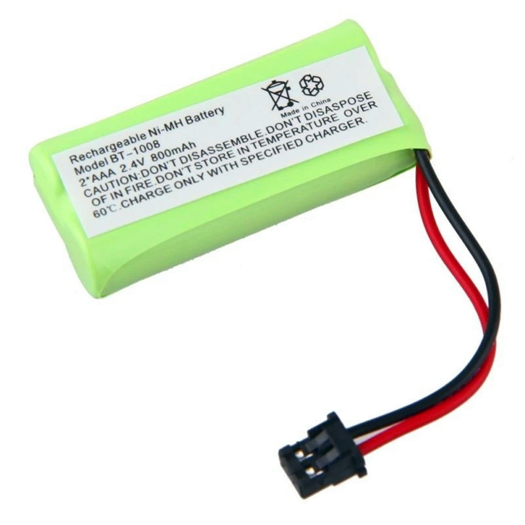 5개입 2.4V 800mAh Ni-MH 배터리 Uniden BT-1008 BT-1016 BT-1021 BT-1025 BT1021용