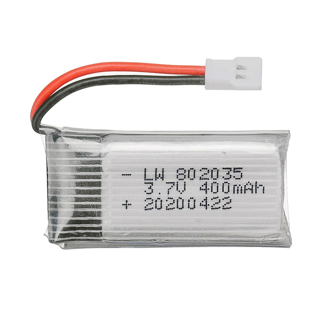 5 pieces 3.7V 400mAh Lipo Battery For  E33C E33 U816A V252  RC Drone Spare Parts 802035