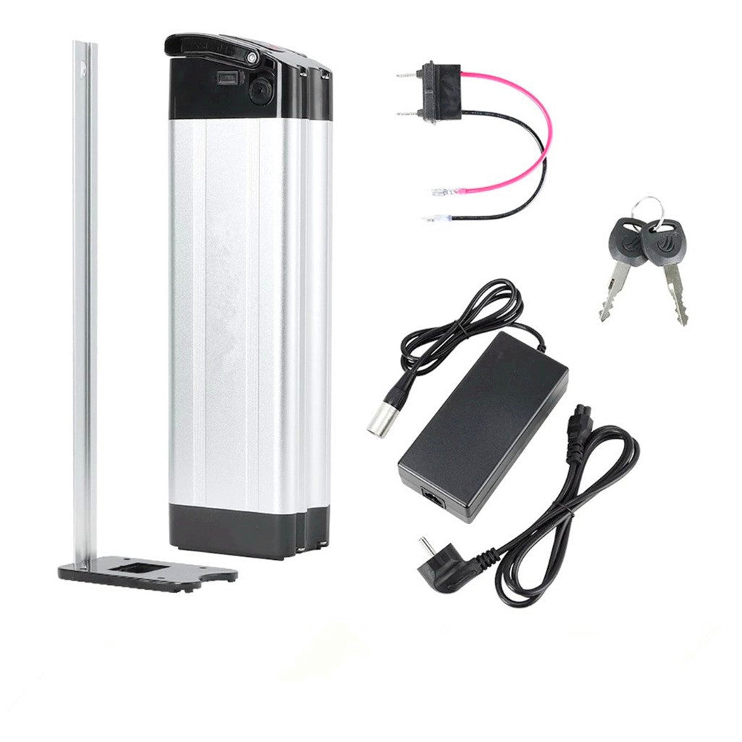 E-Bike 18650 리튬 36V 배터리 팩 USB 실버피시 배터리 - MiFa 자전거 및 Phylion XH370-10J 리튬 배터리용