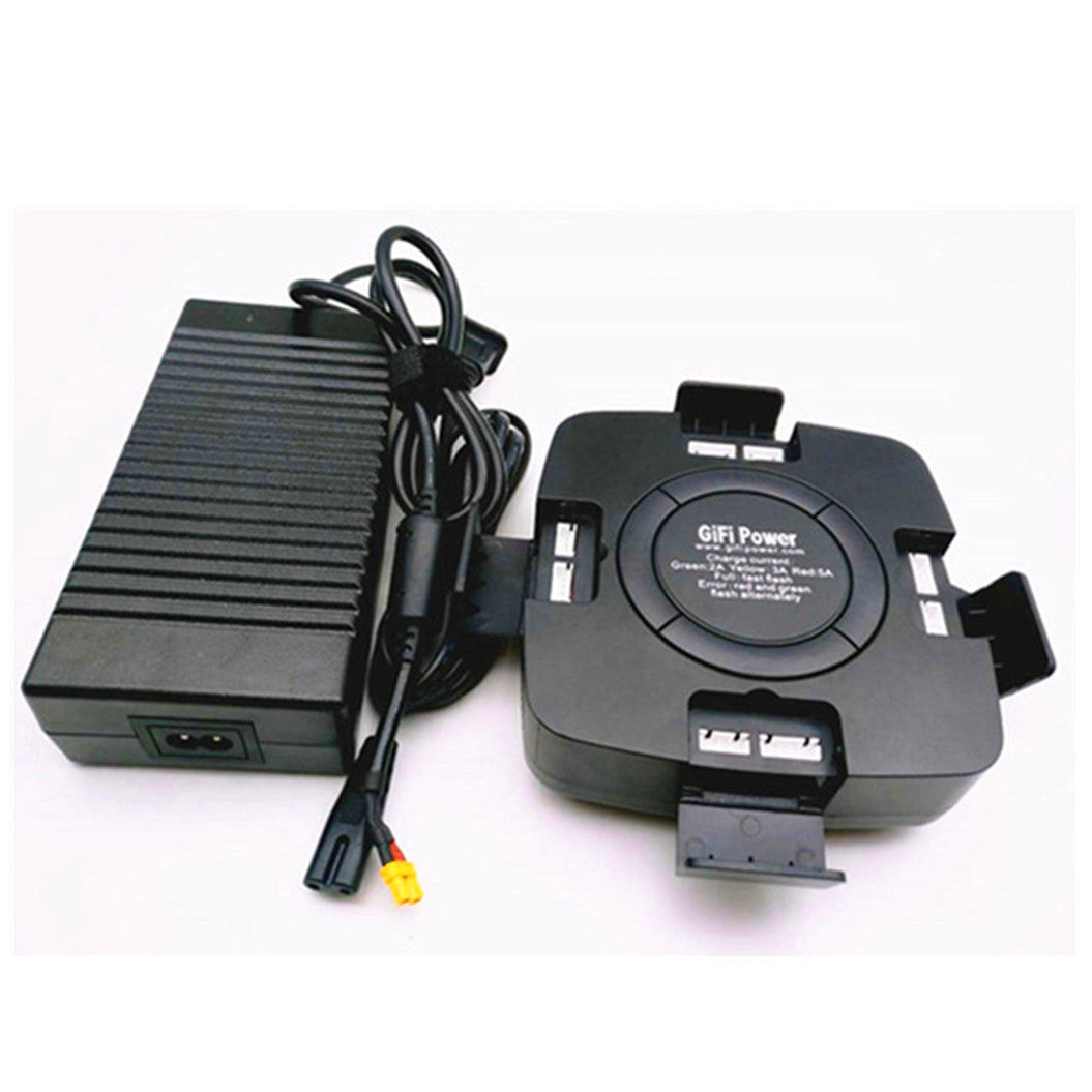 4-in-1 multi-quick charger for Yuneec Typhoon Q500 batteries