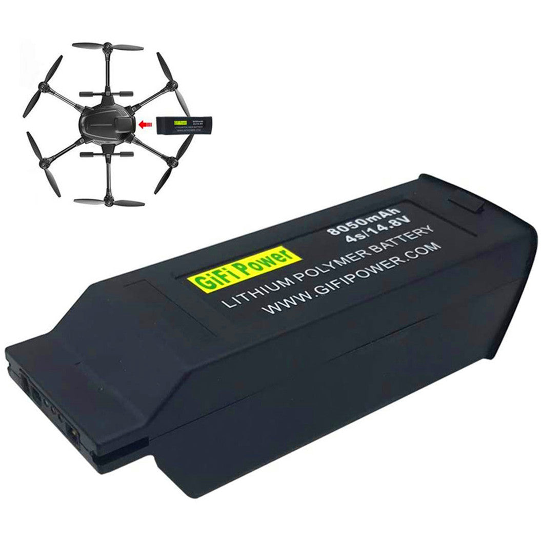 14.8V 8050mAh 4S Lipo Battery for Yuneec Typhoon H H480 Wb Drone