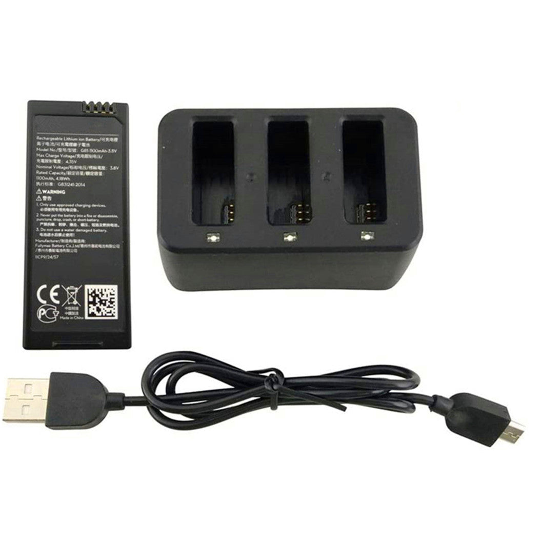3.8 V 1100 mAh lithium battery with charger for TELLO drone camera accessories