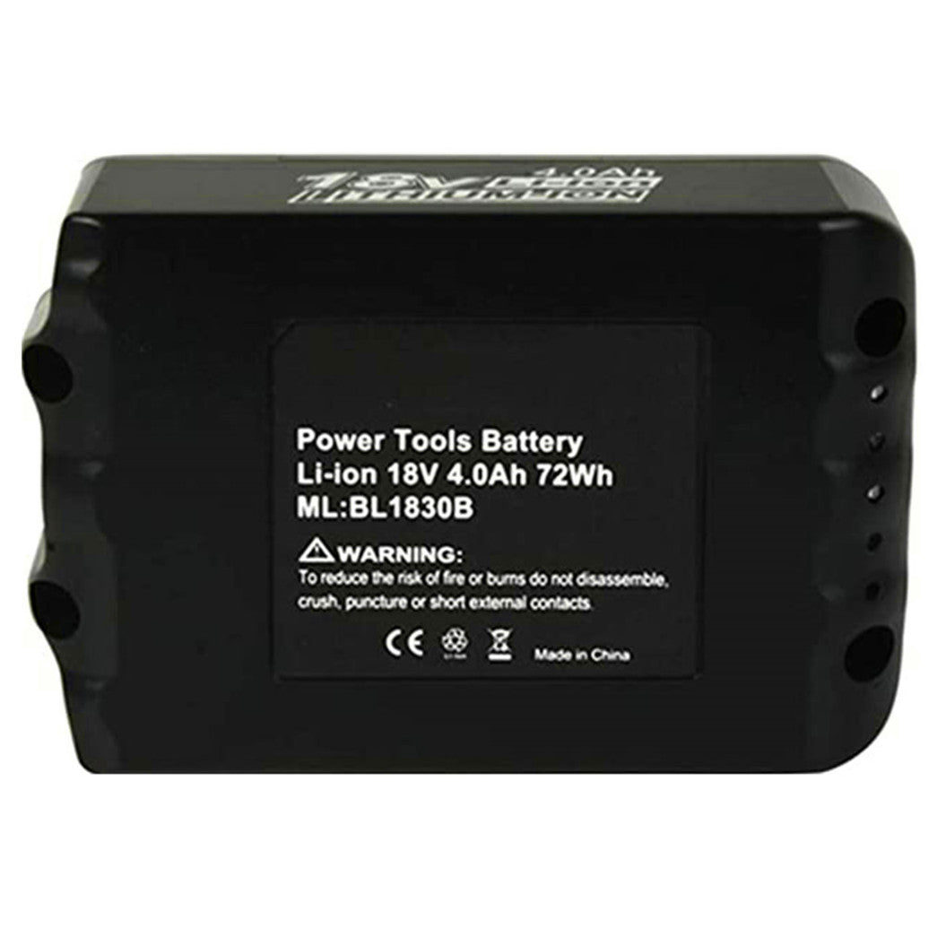 2 Peças de Bateria 18V 4.0Ah Li-ion para Makita BL1840B, BL1850B, BL1850