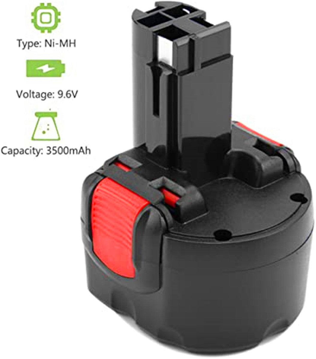 Batería de 9,6 V y 3,5 Ah, BAT048, BAT100, BAT119, GSR, 9,6 VE-2, PSR, 9,6 VE-2, PSR960, 23609, 32609-RT