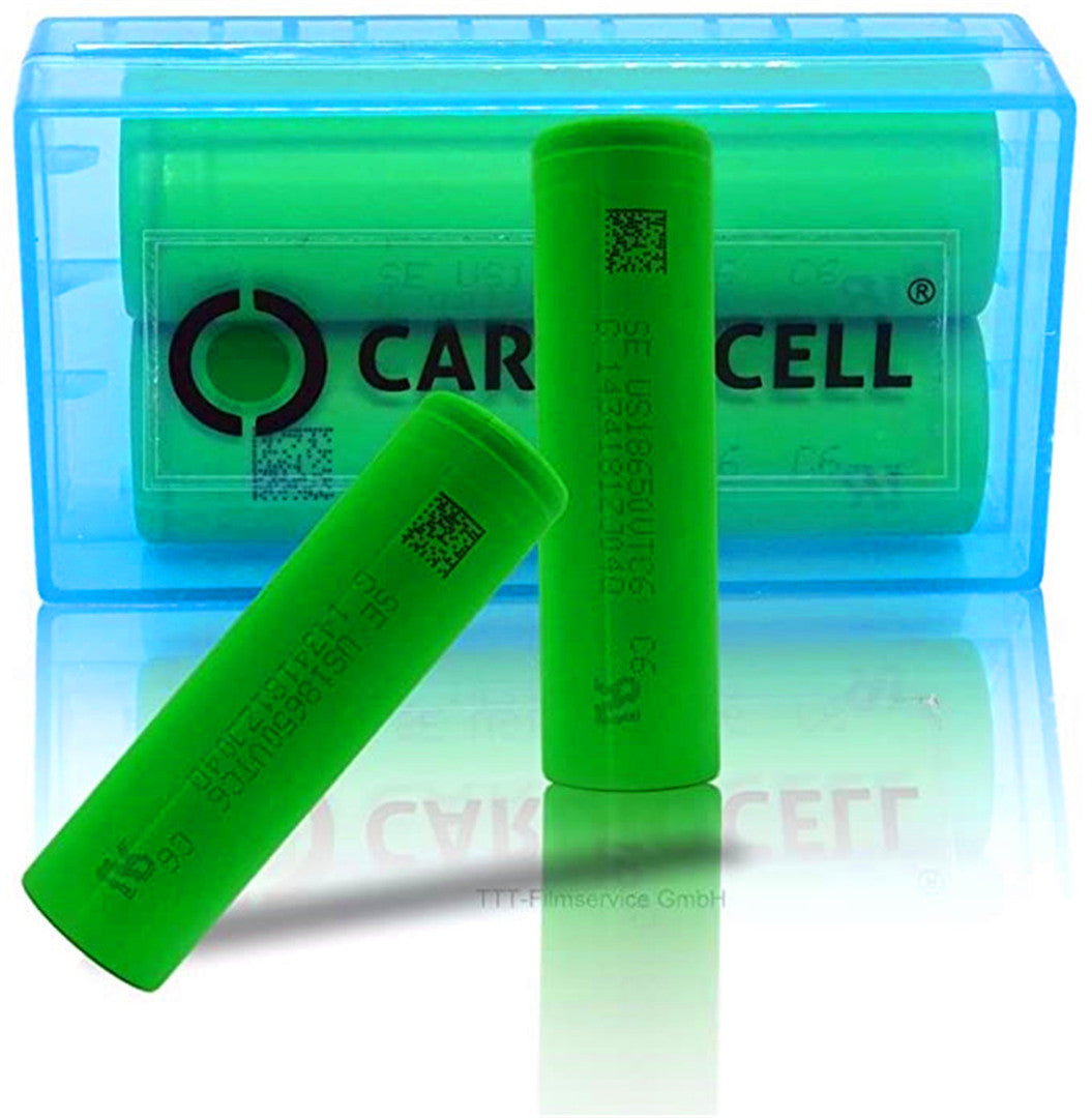 2팩 VTC-6 18650 배터리 E-Ziga 또는 Shsisha 파워 뱅크용