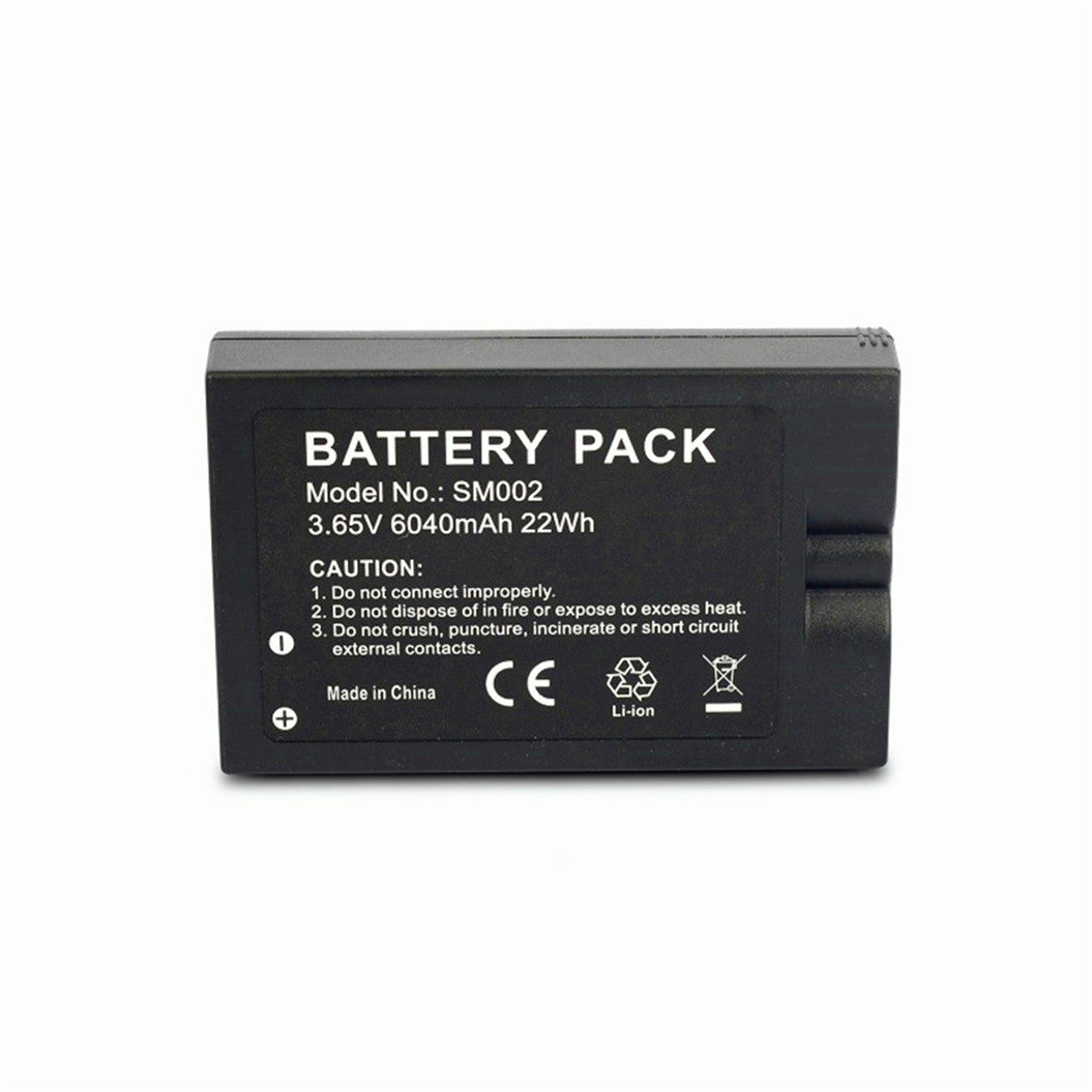 6040mAh 3.65V batterij voor Ring RV4 deurbel snelwissel video deurbel 2