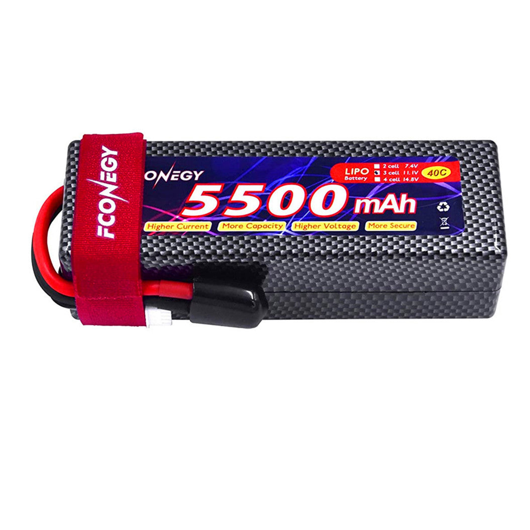 11.1V 5500mAh LiPo battery with Deans T connector for RC car boat,HPI, Tamiya, Kyosho brands