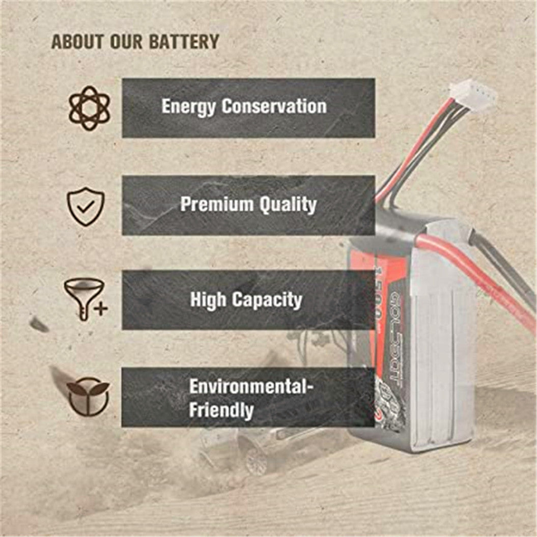 2 paquetes de baterías Lipo de 11,1 V y 1500 mAh con conector XT60 para coches RC, Vortex, aviones, helicópteros, drones y FPV