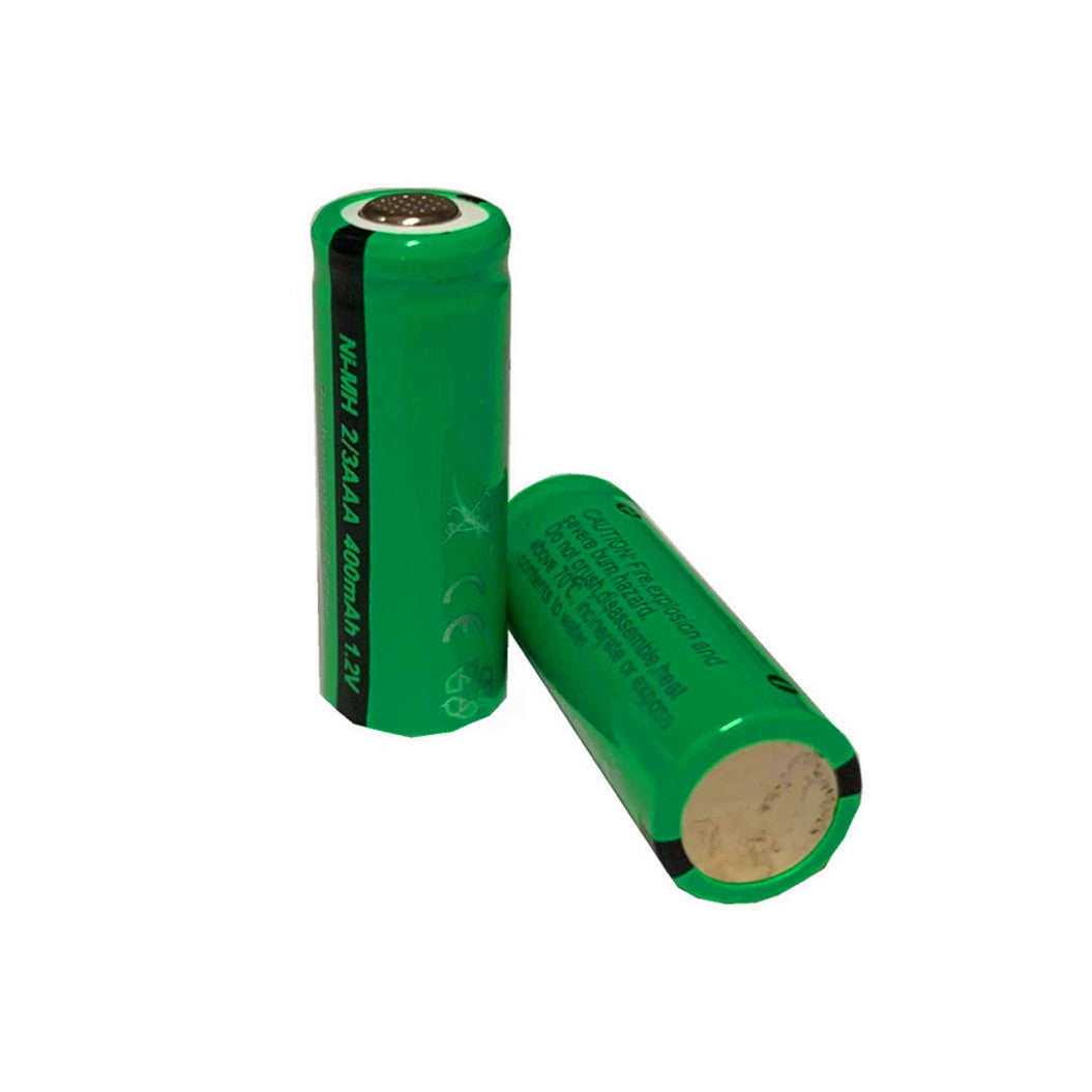 4 pilas NI-MH de 2/3 AAA de 400 mAh y 1,2 V para el mango del juego del ratón inalámbrico de juguete