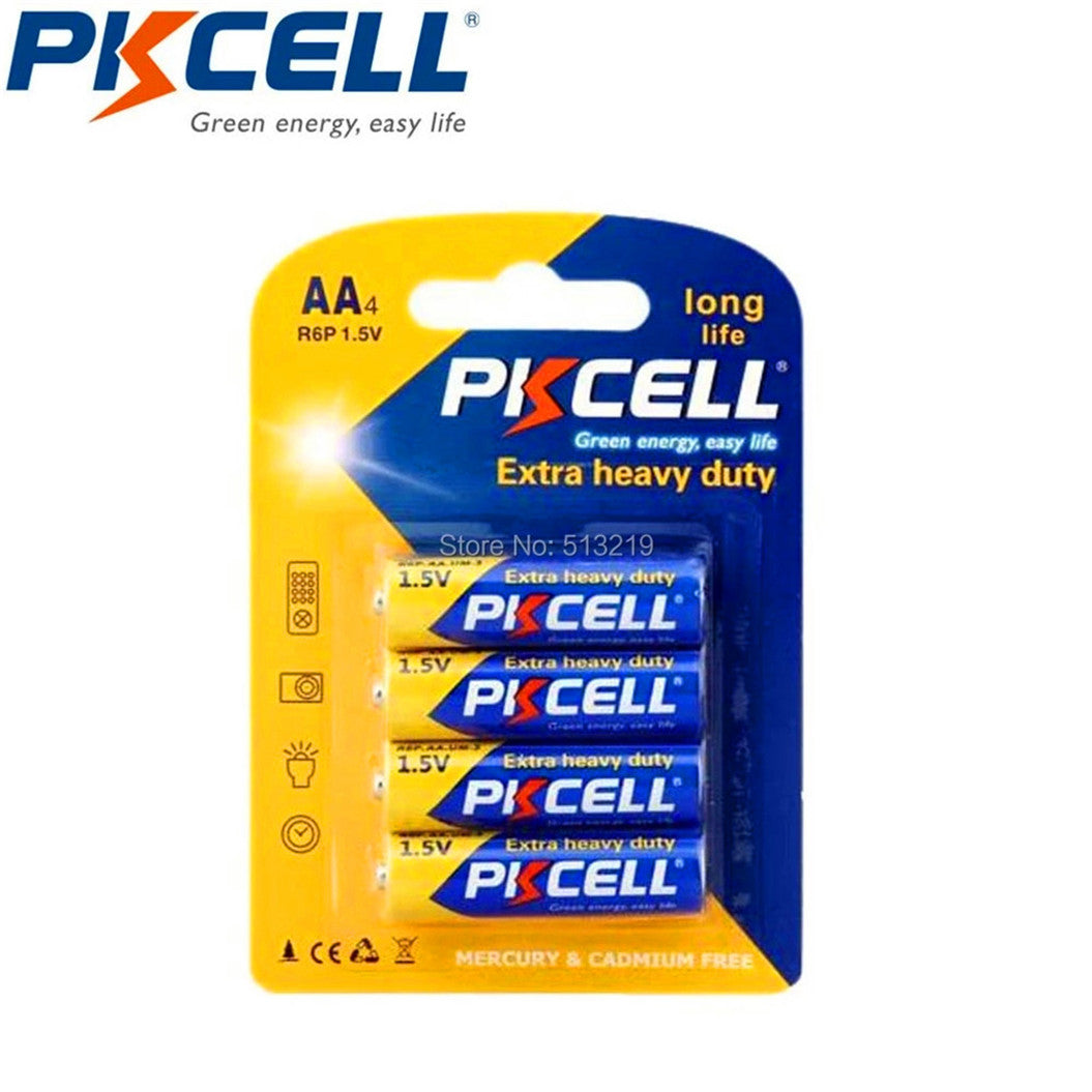 5 Peças de Bateria AA 1.5V para Relógio Despertador, Controle Remoto, Lanterna, Mini Ventilador