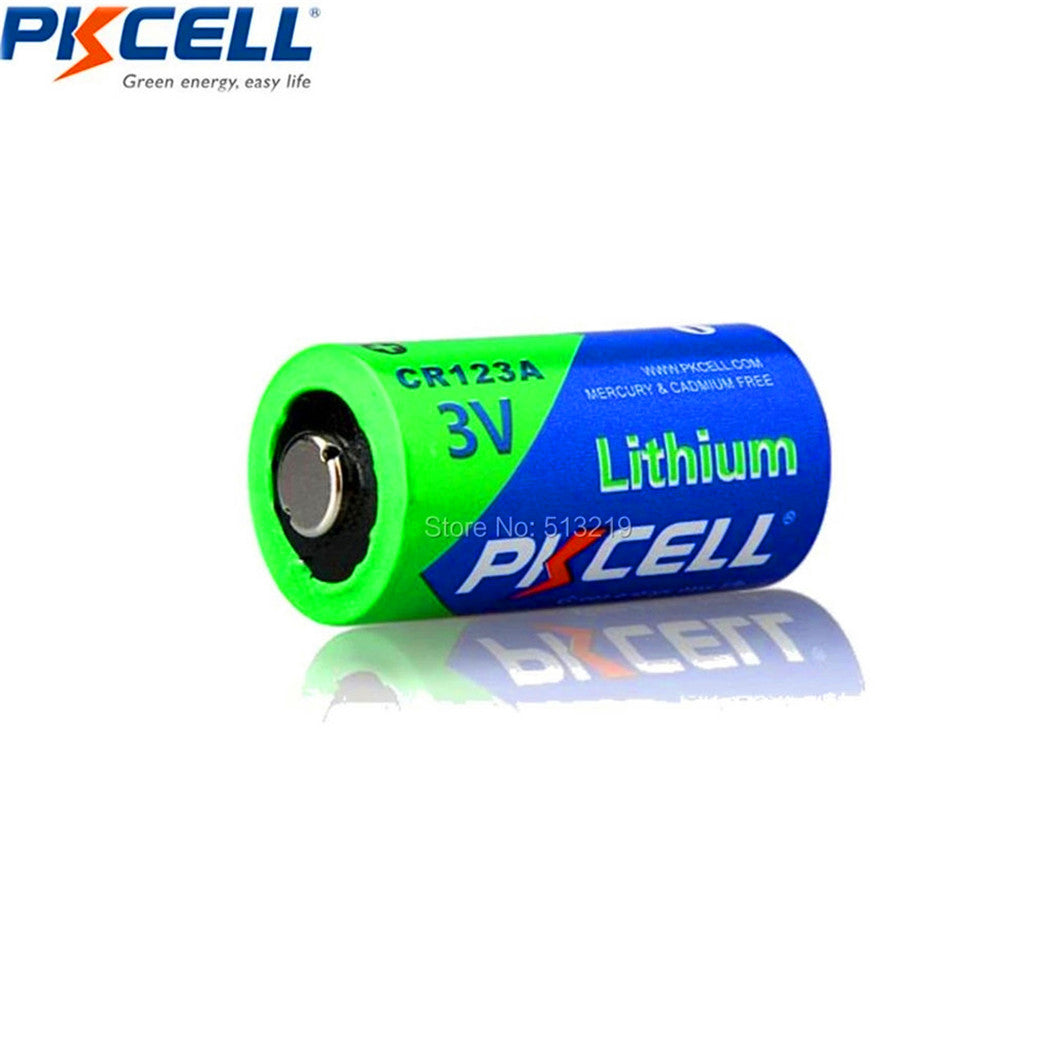 5個セット 2/3A バッテリー 16430 CR123A CR17345 (CR17335) 1500mAh 3V フォトリチウムバッテリー カメラ、医療機器用