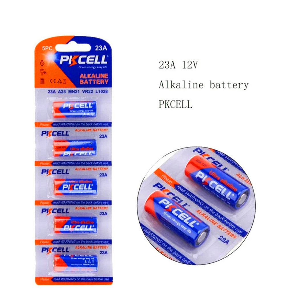 50개 12V 23A 23AE 23GA 알카라인 건전지 LED 조명, 무선 자동차 리모컨, 성인용품용