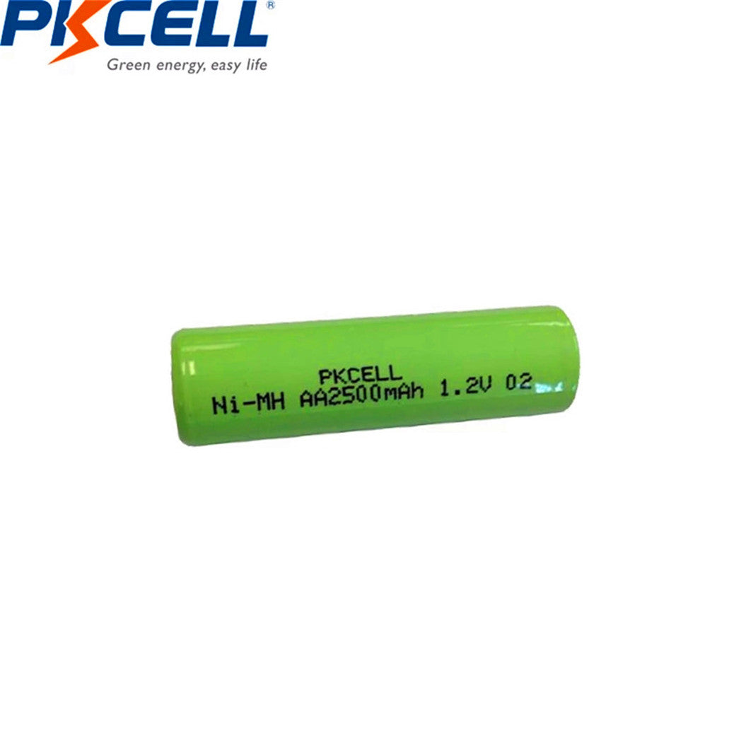 12 pilas recargables AA NIMH de 1,2 V y 2500 mAh