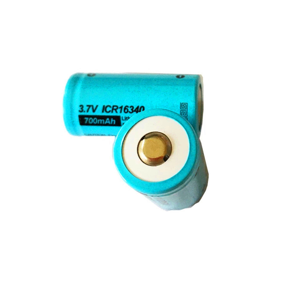 10PCS 3.7V 700mAh 리튬이온 배터리 (LED 손전등, 헤드라이트, 기계식 모드, 플래시라이트용)