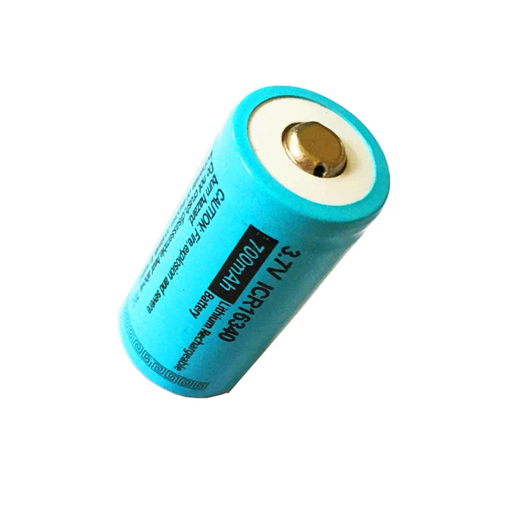 4PCS 3.7V 700mAh Li-Ion バッテリー LED フラッシュライト、ヘッドライト、機械式モッド、フラッシュライト用