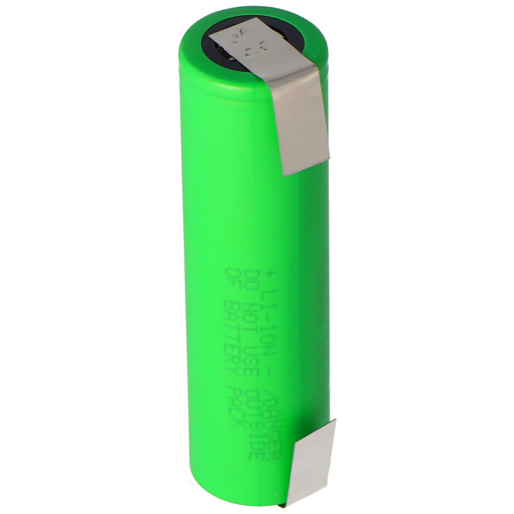 コニオン Konion US18650VTC5 2600mAh 3.6V - 3.7V 半田付け用耳付き 65.4x18.2mm U