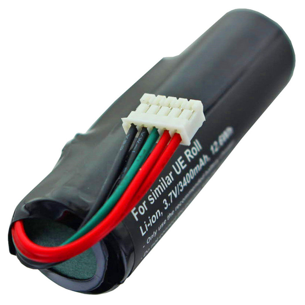3.7V 3400mAhバッテリー UE ROLL, UE ROLL 2, WS600, WS600BL, WS600VI用