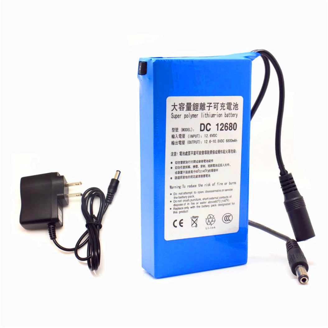 12680 6800 mAh 12 V battery for radio transmitter CCTV camera