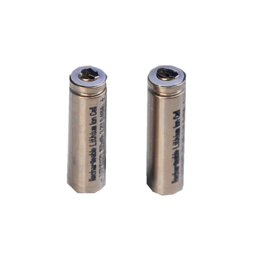 2PCS LiFePo4 10370 3.2V 150mAh Max 5C 방전 스트랩 커넥터 IQOS 교체 배터리