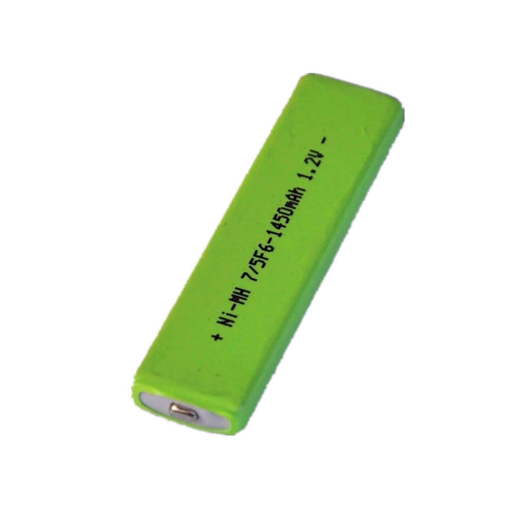 2PCS 1.2V Ni-MH 7 / 5F6 battery 67F6 1450mAh 7/5 F6 chewing gum battery for Walkman MD CD cassette player