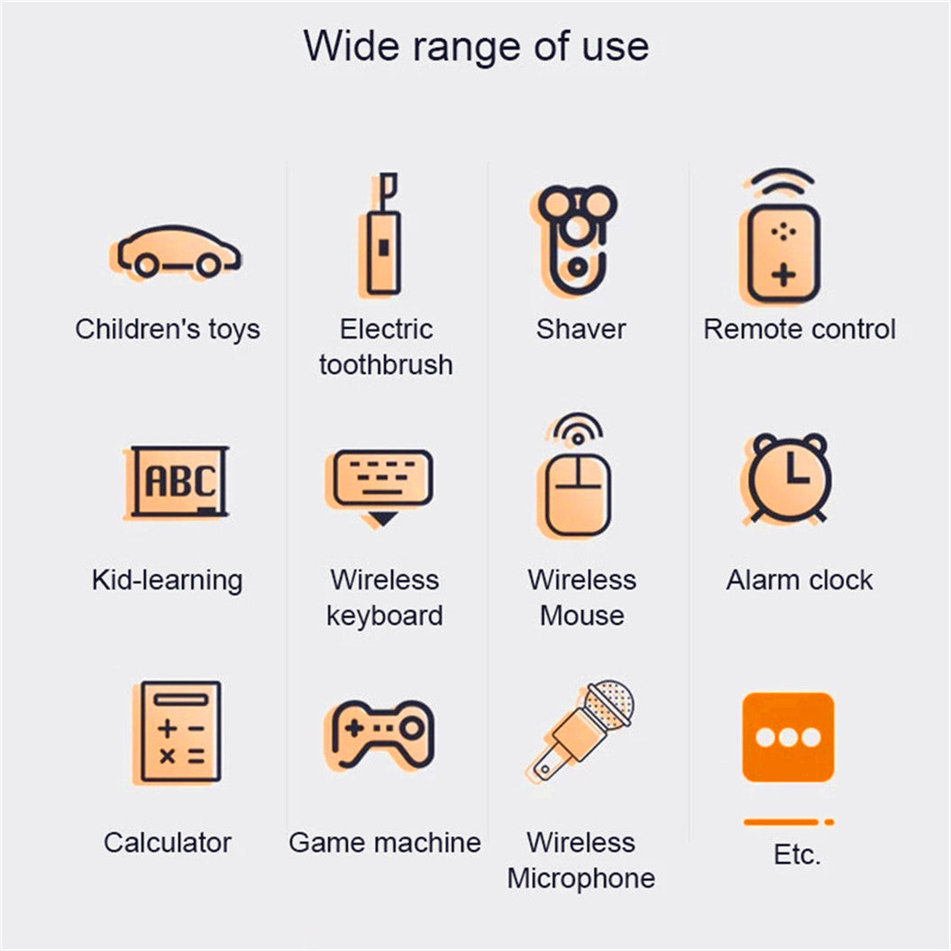 4 peças de bateria recarregável Ni-MH AA de alta capacidade 3200mAh 1.2V para brinquedo, termômetro, mouse, calculadora
