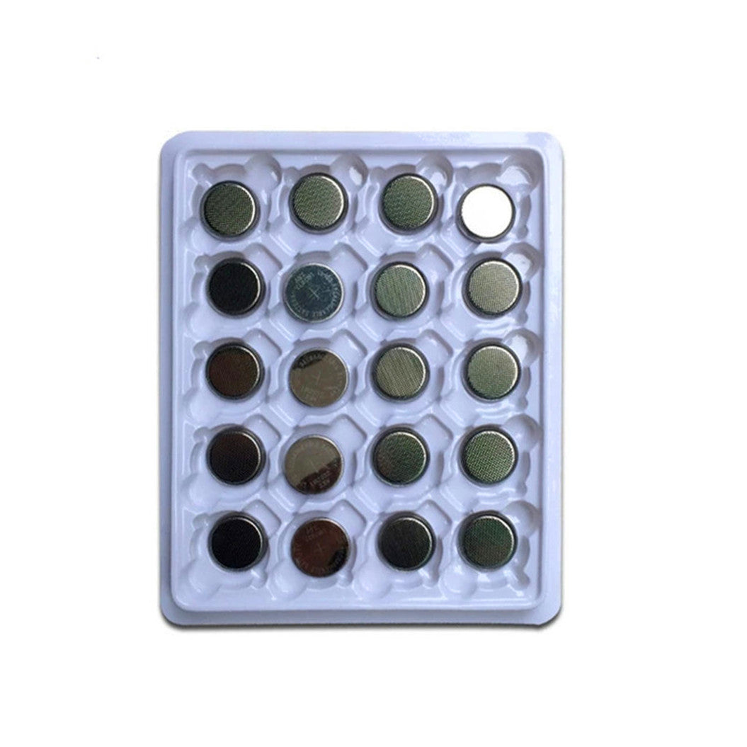 Lot de 20 piles bouton LIR2032 3,6 V au lithium-ion LIR 2032, neuves et réutilisées 500 fois