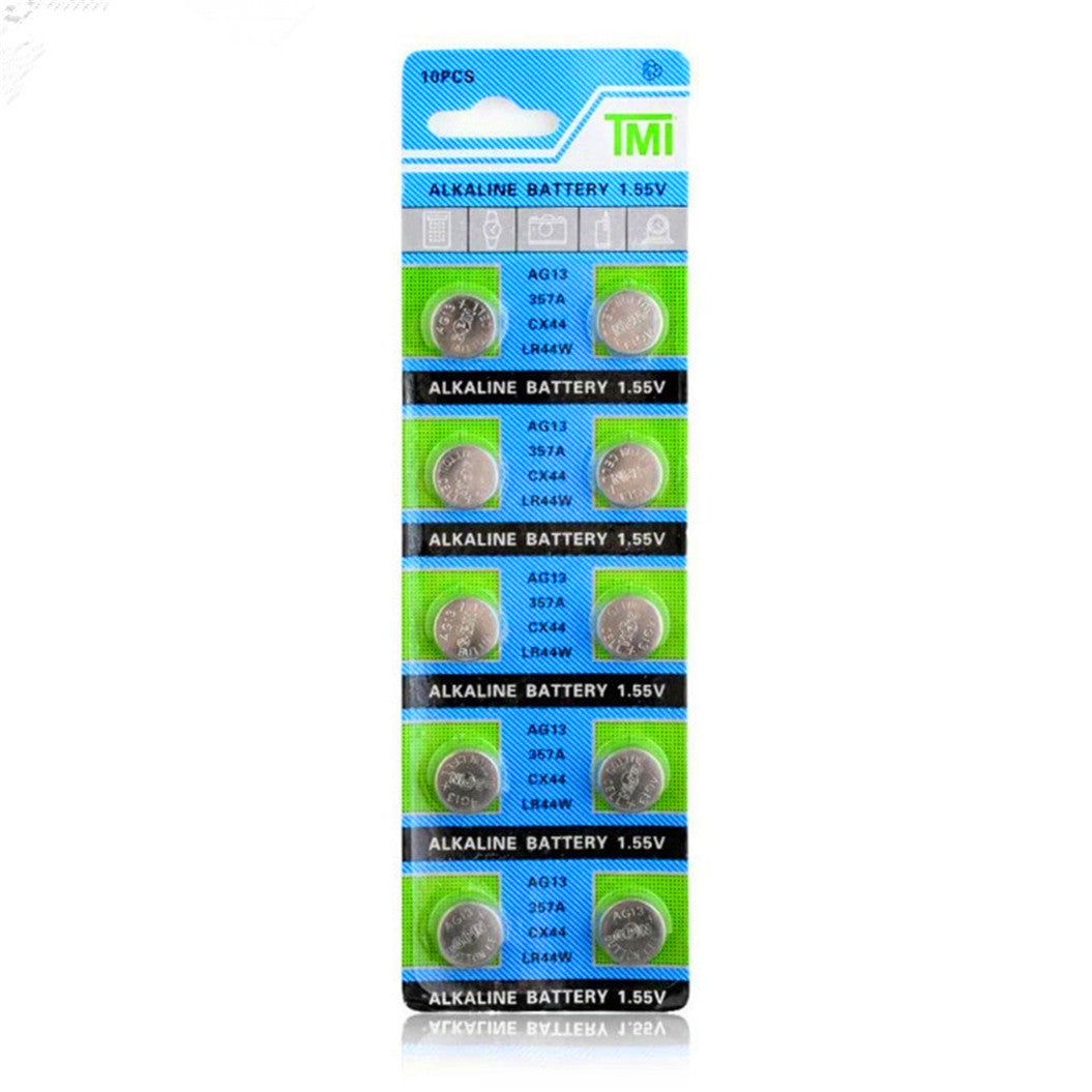 20PCS AG13 Bateria Botão 1.55V Bateria Alcalina LR44 357A S76E G13 para Controle Remoto de Eletrônicos e Relógios