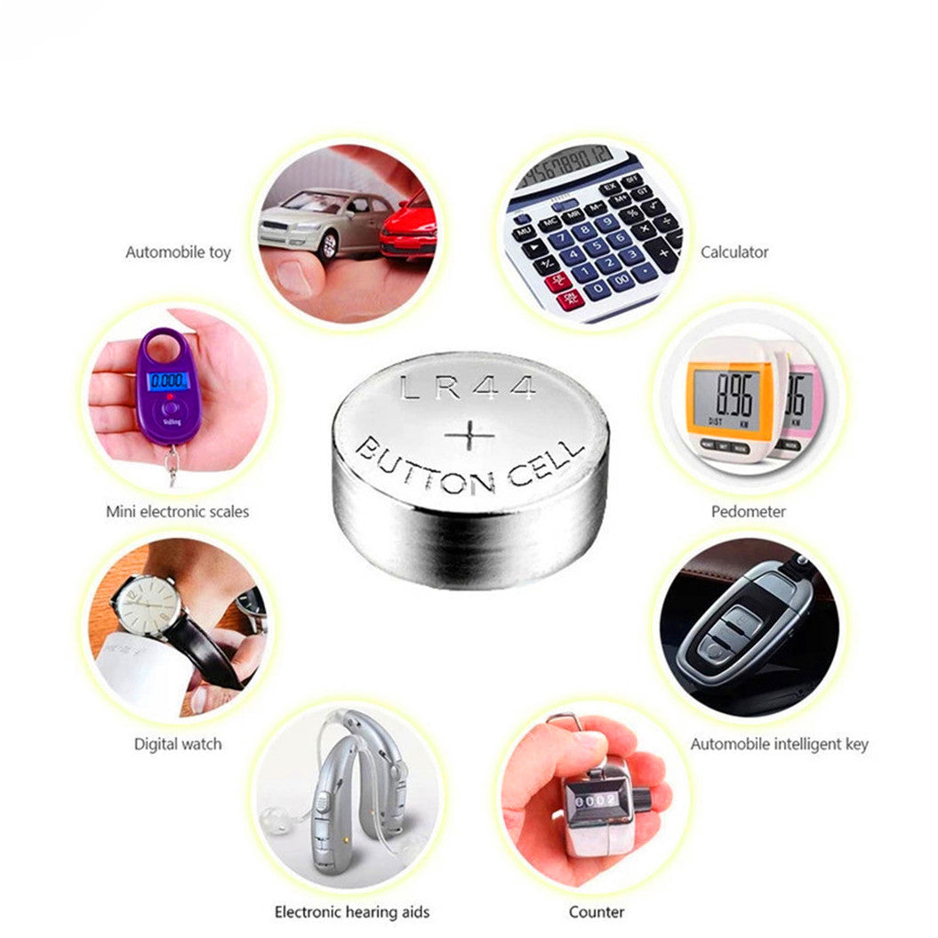 20PCS AG13 button battery 1.55V alkaline button battery LR44 357A S76E G13 for electronic remote control of the watch