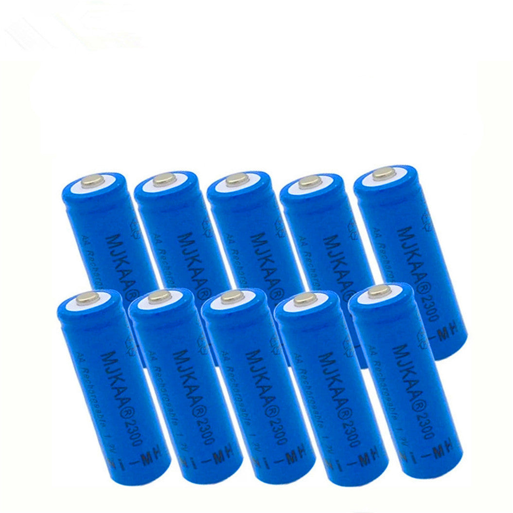 10PCS AA 1.2V Ni-Mh 2300mAh Oplaadbare Batterij voor Afstandsbediening, Speelgoed, LED Lichten en Voor-geconditioneerd