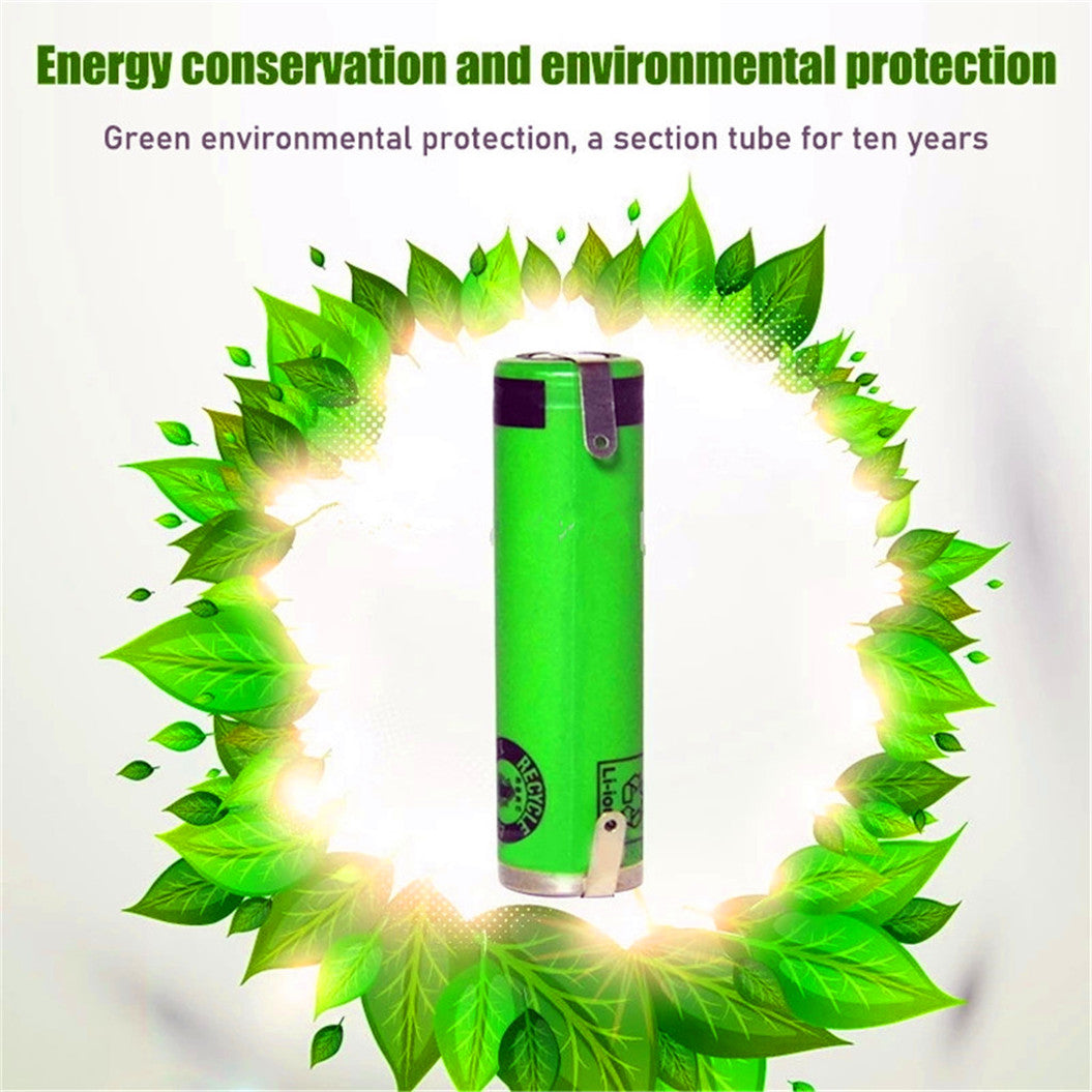 2 baterías de iones de litio US14500VR2 de 3,7 V y 680 mAh para cepillo de dientes eléctrico, afeitadora y cortadora de pelo