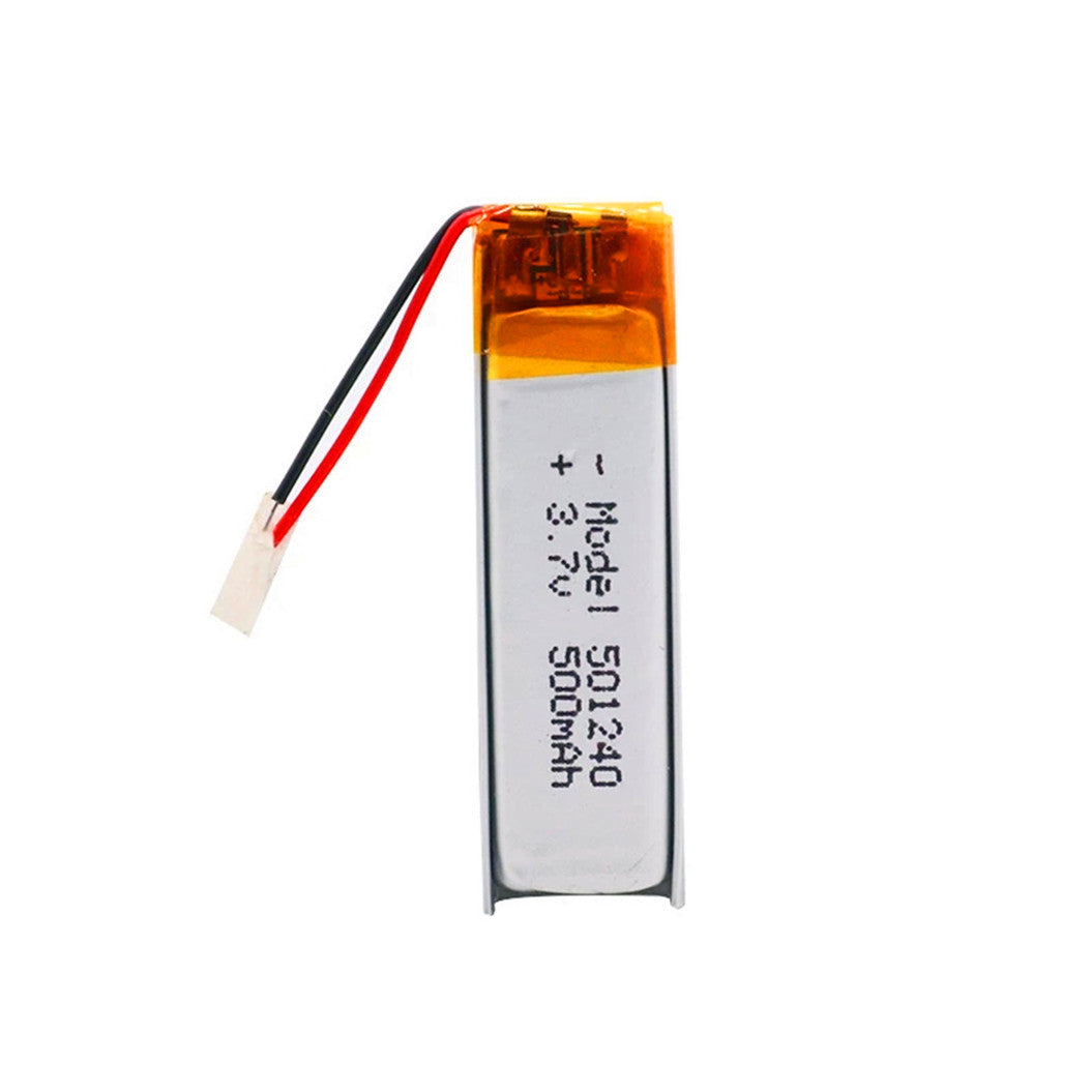 4 piezas 3,7 V 300 mAh 501240 batería de polímero de litio para GPS, auriculares Bluetooth, MP3, MP4
