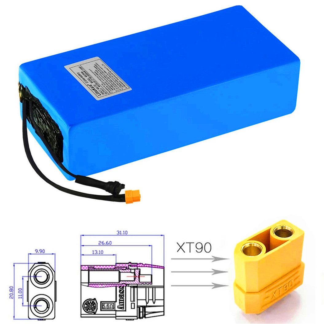 48V 30Ah 21700 5000mAh 13S6P XT60 Connector 30A BMS Scooter Battery en Elektrische Fiets Batterij